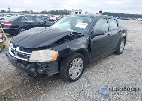 2014 Dodge Avenger Se from USA, damaged, VIN 1C3CDZAB1EN120751